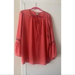 Loft long sleeve blouse XL